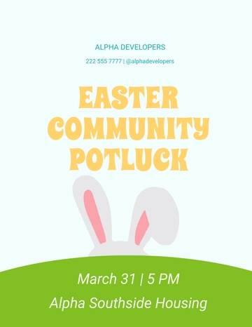 Free Easter Event Flyer Template to Edit Online | Template.net