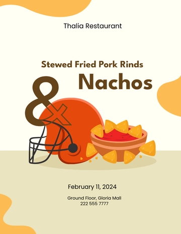 Free Creative Super Bowl Flyer Template to Edit Online | Template.net