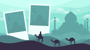 Free Al Isra' wal Miraj Photo Background Template to Edit Online