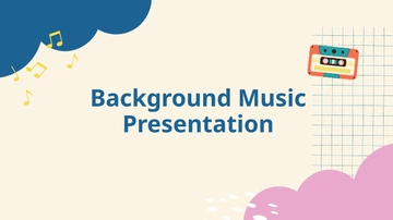 Free Background Music Presentation Template to Edit Online