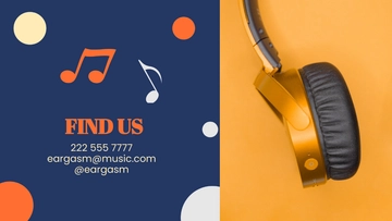 Free Design Music Presentation Template to Edit Online