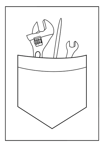Free Labor Day Image Drawing Template to Edit Online