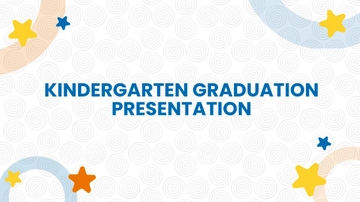 Free Kindergarten Graduation Presentation Template to Edit Online