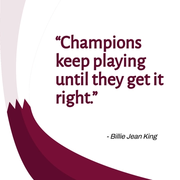 Free Qatar National Sports Day Quote Vector Template to Edit Online