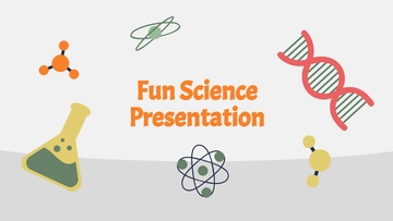 Free Fun Science Presentation Template to Edit Online