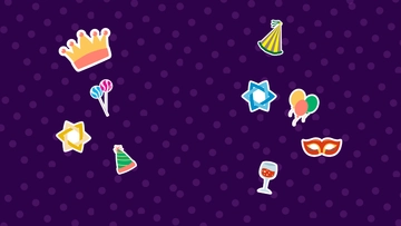 Free Purim Background Template to Edit Online
