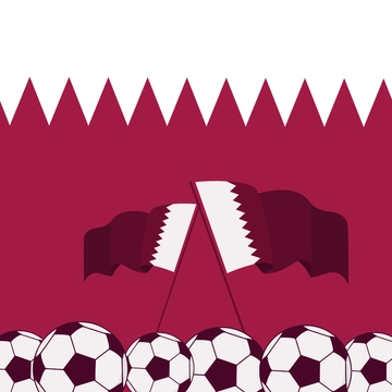 Free Qatar National Sports Day Clipart Vector Template to Edit Online