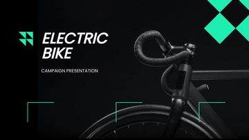 Free Electric Bike Campaign Presentation Template to Edit Online Free Electric Bike Campaign Presentation Template to Edit Online