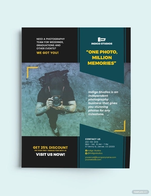 Photography Business Flyer Template