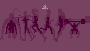 Free High Resolution Qatar National Sports Day Background Template to Edit Online