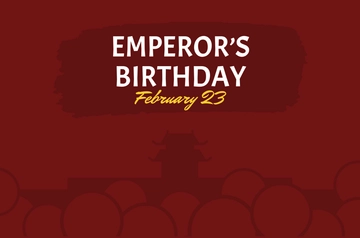 Free Emperor's Birthday Banner Template to Edit Online
