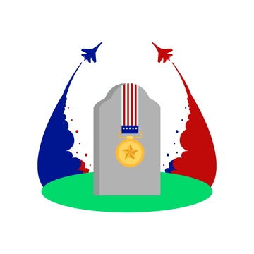 Free Memorial Day Clipart Template to Edit Online