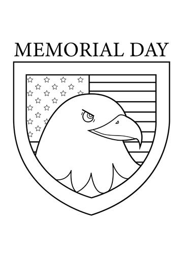 Free Easy Memorial Day Drawing Template to Edit Online