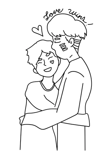 Free Pride Month Drawing Template to Edit Online