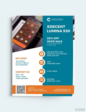 Product Service Flyer Template