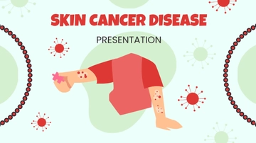 Free Skin Cancer Disease Presentation Template to Edit Online