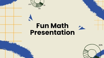 Free Fun Math Presentation Template to Edit Online