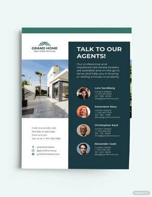 Real Estate Agency Flyer Template