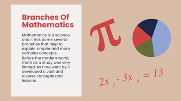 Free Professional Math Presentation Template to Edit Online
