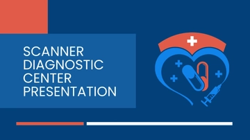 Free Scanner Diagnostic Center Presentation Template to Edit Online