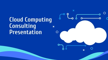 Free Cloud Computing Consulting Presentation Template to Edit Online