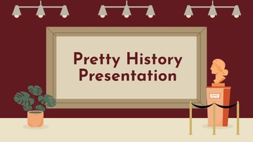 Free Pretty History Presentation Template to Edit Online