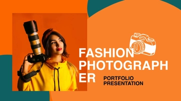 Free Fashion Photography Presentation Template to Edit Online