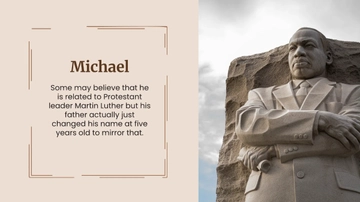 Free Simple History Presentation Template to Edit Online