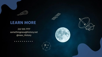 Free Modern History Presentation Template to Edit Online