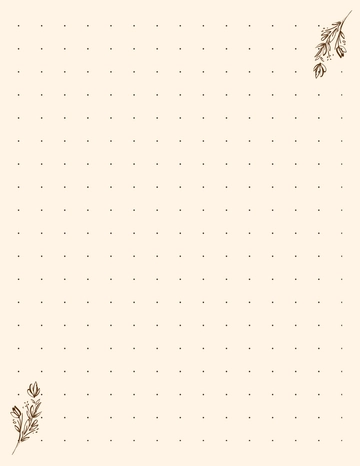 Free Dot Grid Notebook Paper Template to Edit Online