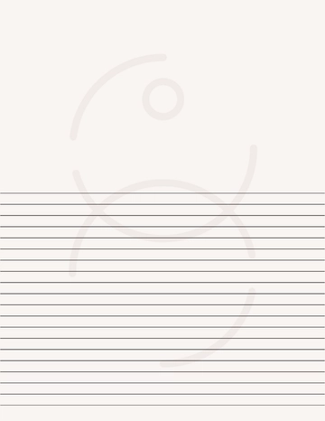 Free Half-Lined Notebook Paper Template to Edit Online