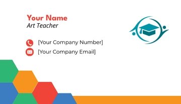 Free Art Teacher Business Card Template to Edit Online Free Art Teacher Business Card Template to Edit Online