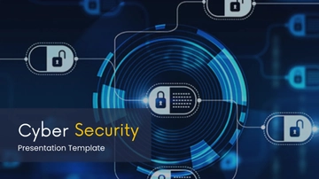 Free Cyber Security Presentation Template to Edit Online