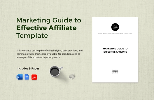 Marketing Guide to Effective Affiliate Template