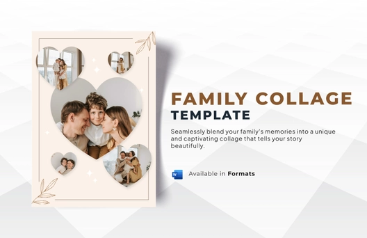 Family Collage Template