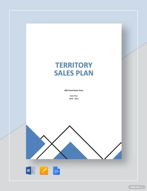 Territory Sales Plan Template