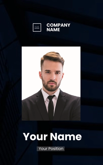 Collaboration Coordinator ID Card Template