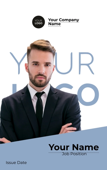 Customer Retention Specialist ID Card Template