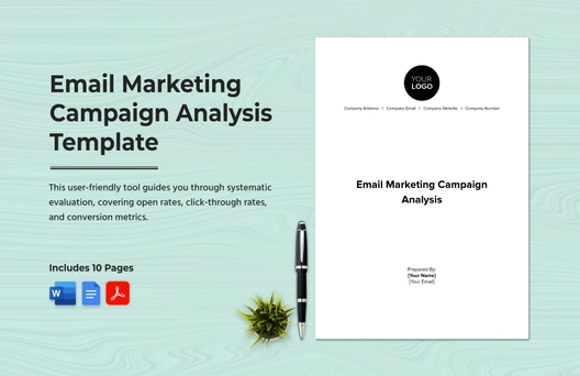 Email Marketing Campaign Analysis Template Email Marketing Campaign Analysis Template