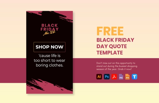 Black Friday Quote