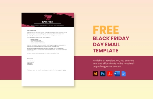 Black Friday Email Template