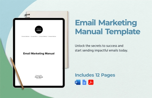 Email Marketing Manual Template