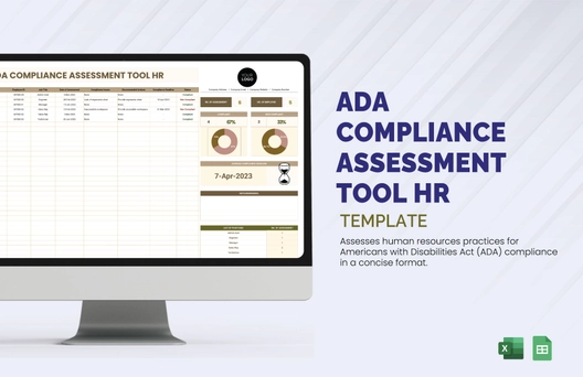 ADA Compliance Assessment Tool HR Template