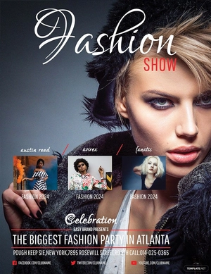 Fashion Show Flyer Template