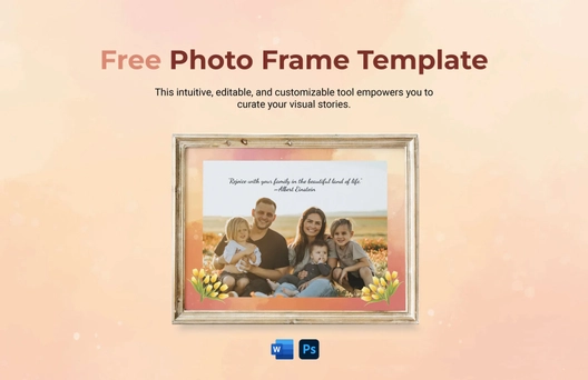 Photo Frame Template