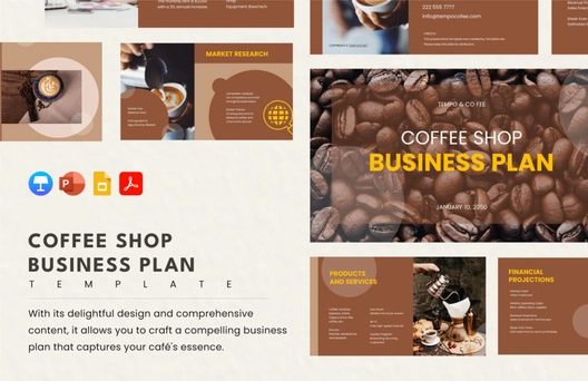 Coffee Shop Business Plan Template