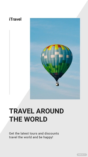 Creative Travel Agency Instagram Story Template