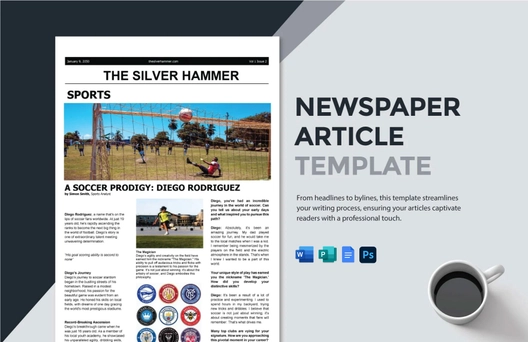 Newspaper Article Template Newspaper Article Template