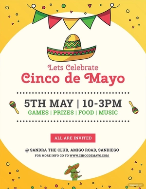Cinco de Mayo Flyer Template