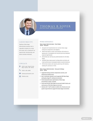 Datastage Administrator Resume